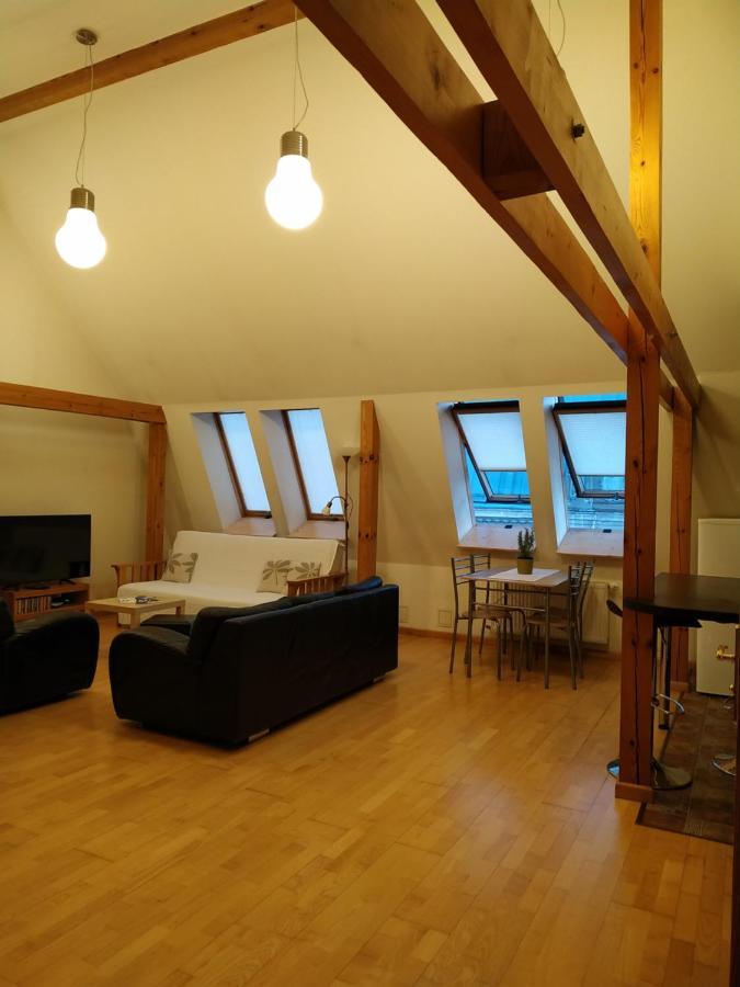 Sunlit Loft Apartment Рига Экстерьер фото